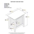 thumbnail image 4 of Leo & Lacey Table d'Appoint en Noyer, 4 of 4