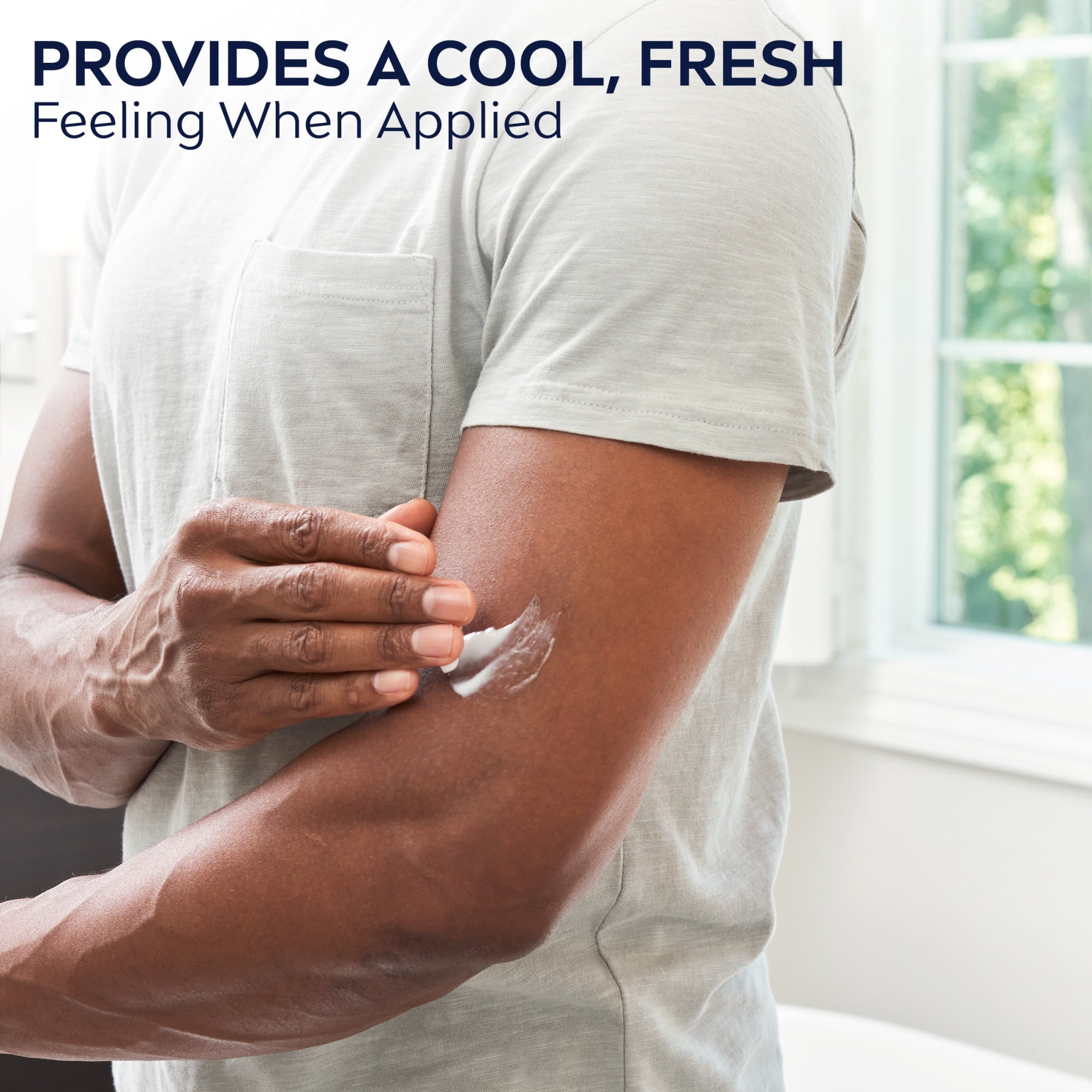 NIVEA MEN Breathable Body Lotion for Dry Skin, Fast-Absorbing, Lightweight, 13.5 fl oz