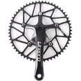 thumbnail image 5 of 130 BCD Chainring, 50T 52T 54T 56T 58T Folding Road Bike Round Single Speed Narrow Wide Bicycle Chain Ring, Aluminium Alloy Superlight Sprocket, Fit 14'' 16'' 20'' Folding Bike, 5 of 6