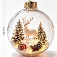 thumbnail image 2 of JHRGJIO Glowing Christmas Story Ornament, Light-Up Mini Holiday Scene Accent, Warm LED Light for Home Display Christmas Decorations Winter Decor Tabletop Decoration, 2 of 6