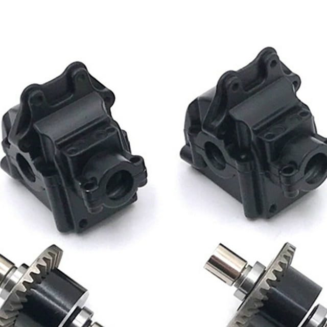 maskred RCGOFOLLOW Silent Performance Gear Box For 1/14 Wltoys 144001 On-Road Vehicles Silver