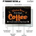 thumbnail image 2 of Witches Brew Dark Roast Coffee Metal Tin Sign For Home Bar Cafe Coffee Station Garage Kitchen Wall Decor Retro 8X12 Inch Halloween Decor, 2 of 5