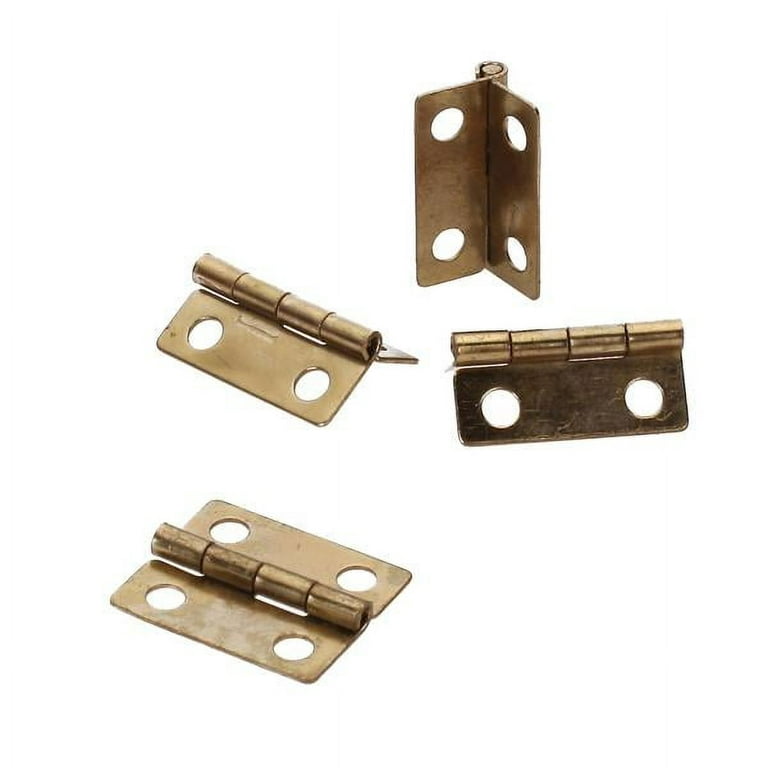 10x Brass Mini Hinges Small erfly Hinges for Wooden Jewelry Boxes Chests  Furniture