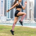 thumbnail image 6 of Rateoe Sweet Compression Socks for Women and Men 20-30mmHg-Circulation Support Socks Knee High Nurse Pregnant Running Medical and Travel Athletic, 6 of 7