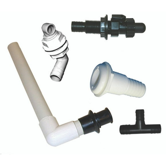T-H Marine Livewell Plumbing Kit BWK-2-DP For Use With Livewell Tanks