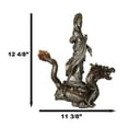 thumbnail image 2 of Ebros Large Avalokiteshvara Bodhisattva Kwan Yin Riding On Chinese Dragon Statue, 2 of 10