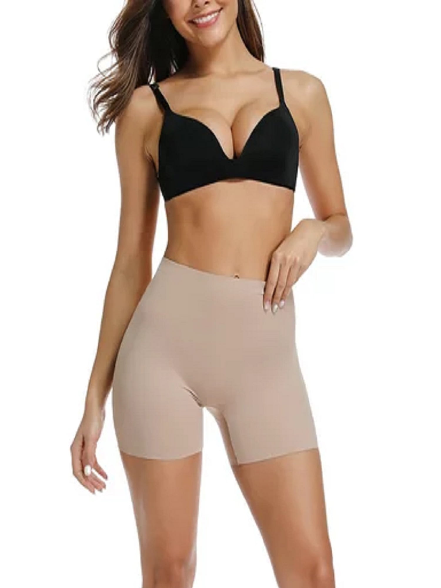 Genuine Labe Go through Joyshaper Slip Shorts for Women Under Dress Anti Chafing Thigh Bands  Seamless Boyshorts Panties Underwear - Walmart.com