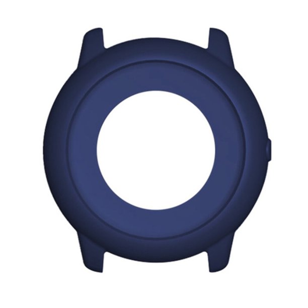 Inteprter Funda protectora para reloj inteligente, funda protectora de silicona para reloj, carcasa protectora para reloj, marco para Solar LS05 Relojes inteligentes azul