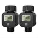 thumbnail image 1 of Medidor de Caudal de Agua Digital LCD, Sensor de Caudal para Manguera de Riego de Jardín, Alimentado por Batería, 0,5-8 Bar, GPM, LPM, Registrador de Consumo Instantáneo., 1 of 7