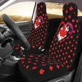 thumbnail image 3 of KAKALAD Canada flag love maple leaf Car Seat Covers Set Vehicle Front Seats Protector 2 Pcs, 3 of 9