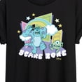 thumbnail image 3 of Monsters Inc. - Scare Zone In The Clouds  - Women's Oversized T-Shirt, 3 of 5