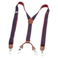 thumbnail image 1 of Tirantes para hombre jinwen Ganchos en Y Azul, 1 of 8