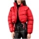 thumbnail image 2 of Ailaofu Women's Puffer Stand Collaraist Zipper Jackets Winter Warm Down Jacket Coat, 2 of 7