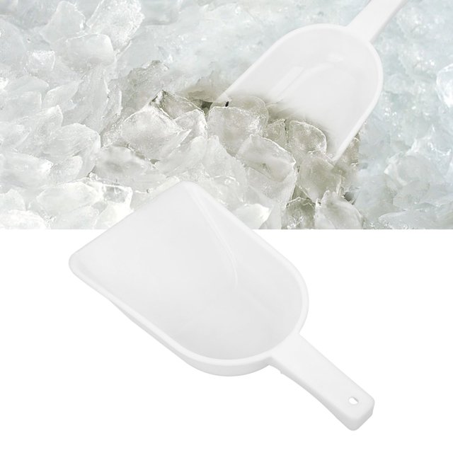 Mini pala para hielo pala de alimentación de plástico resistente a caídas espesada no tóxica suave con gancho para arena ANGGREK Otros