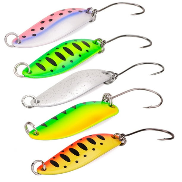 Leadingstar Fishing Spinningbait Spoon Fishing Lures Set 2.5g Artificial Bait With Hook Other 2.5g