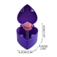 thumbnail image 2 of Valentine's Gift Box With Popping Rose Mechanism For Jewelry Chocolates And Small Presents 6.6 In X 6.2 In X 5 In Cavity Size, 2 of 6