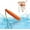 orange, variant on Floating  Toys for Swimming Pool,Summer Bumper  for Water,Indestructible    ,Interactive  Squeaky Toys for Aggressive Chewers Small Medium Large Dogs,Green