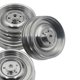 thumbnail image 2 of Neumático de rueda 8x 4WD con de metal para WPL C14K C24 C24K C44KM 1/16 RC Car DIY Parts Hugo neumático de goma del camión del rc, 2 of 10