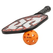 Recruit by ONIX Pickleball Polypropylene Core V4 Paddle for All Ages and Skill Levels, Orange/Black, 7.6 oz, New