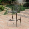 thumbnail image 3 of International Caravan Mandalay 3 Piece Iron Patio Pub Set in Black, 3 of 5