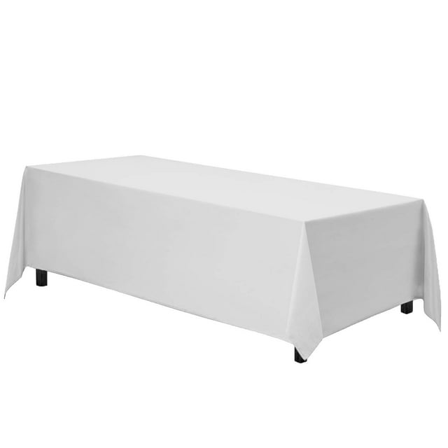 Mantel Gee Di Moda rectangular 70x120 cm de poliéster blanco