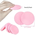 thumbnail image 2 of 60 Pack Pink Makeup Sponge,Happon Round Face Paint Sponge Set,Washable Powder Puff Foundation Sponges for Liquid Makeup Dry and Wet Dual Make up Pads for Adults, 2 of 5