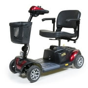 Golden Technologies - Buzzaround XL - Travel Scooter - 4-wheel - Red - PHILLIPS POWER PACKAGE TM - $500 VALUE