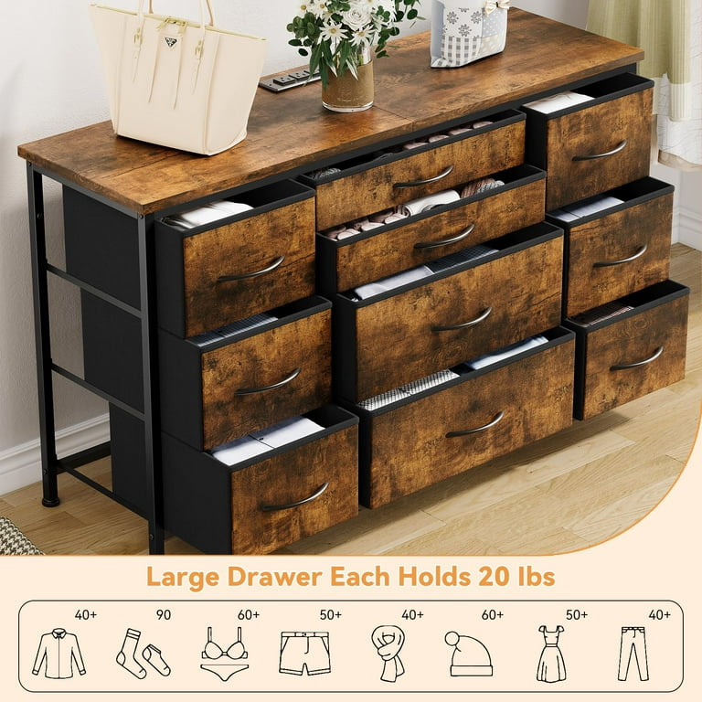 chinese dress ladies Arturo 9 Drawer Dresser, Natural Walnut by Four Hands  High Fashion Home
