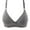 Dark Gray, variant on yievot Wireless Bras for Women Full Coverage Everyday Bra Support Bralettes Seamless Push Up Soft Comfort Underwear