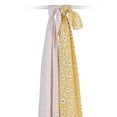 thumbnail image 3 of Lulujo - 2-pack Cotton Muslin Swaddles - Puppy+Stars, 3 of 5