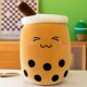 thumbnail image 1 of Taza de té de burbujas de fruta linda, muñeco de peluche Kawaii, comida suave, té de leche, almohada, cojín, juguetes para niños, regalo de cumpleaños, 25cm qym unisex, 1 of 2