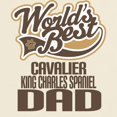 thumbnail image 3 of CafePress - Cavalier King Charles Spaniel Dad Light T Shirt - Men's Classic Graphic T-Shirt, 3 of 4