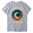 thumbnail image 4 of JURANMO Womens 2024 Total Solar Eclipse Souvenir T Shirt Novelty Graphic Tee Short Sleeve Crewneck Tops Lightning Deals Today Gray M, 4 of 5