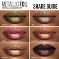 thumbnail image 6 of Maybelline Metallic Foil Metallic Liquid Lipstick 95 Luna 0.17 Ounce, 6 of 8