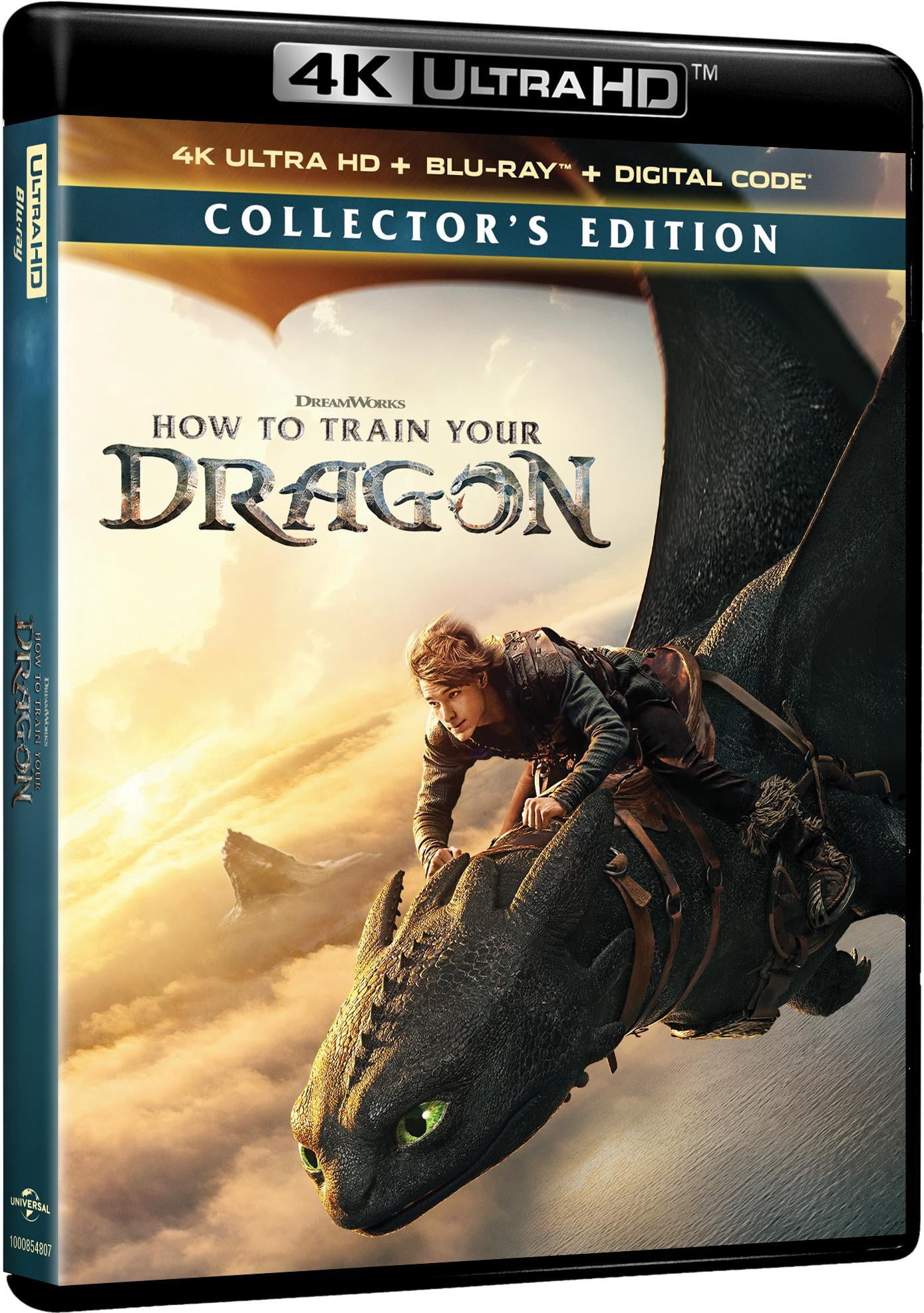 How To Train Your Dragon (2025) (4K Ultra HD + Blu-ray + Digital Copy), Family, DreamWorks