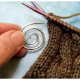 thumbnail image 5 of Spiral Cable Needle Knitting Needle Stitch Holder, 5 of 5