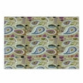 thumbnail image 1 of Abstract Cutting Board, Pattern of Paisley Inspired Motifs Botanical Items Leaves Polka Dots, Decorative Tempered Glass Cutting and Serving Board, in 3 Sizes, by Ambesonne, 1 of 2