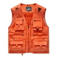 thumbnail image 1 of Men's Utility Vest Fishing Safari Vest Summer Travel Vest with Pockets Mesh quick drying Vest, 1 of 9