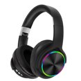 thumbnail image 2 of Latrodar Headphones Wireless Bluetooth Headset Subwoofer Bluetooth Mobile Safe&Non-Toxic terproofs Headphones Black 8x7.6 Inch Home Stuff, 2 of 5