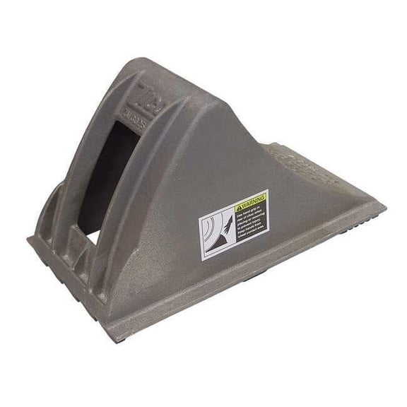 Zico Wheel Chock,8-1/2 In H,Aluminum AC-32