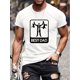 thumbnail image 1 of Funny Dad Pattern Print Men's T-shirt, Graphic Tee Men's Summer Clothes, Men's Outfits, 1 of 7
