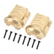 thumbnail image 2 of Cubierta del diferencial del eje delantero trasero RC para Traxxas, 2 piezas de cubierta del diferencial de latón Cubierta del diferencial de latón RC para Traxxas RC Cubierta del diferencial de latón resistente Máxima comodidad Jadeshay A, 2 of 8