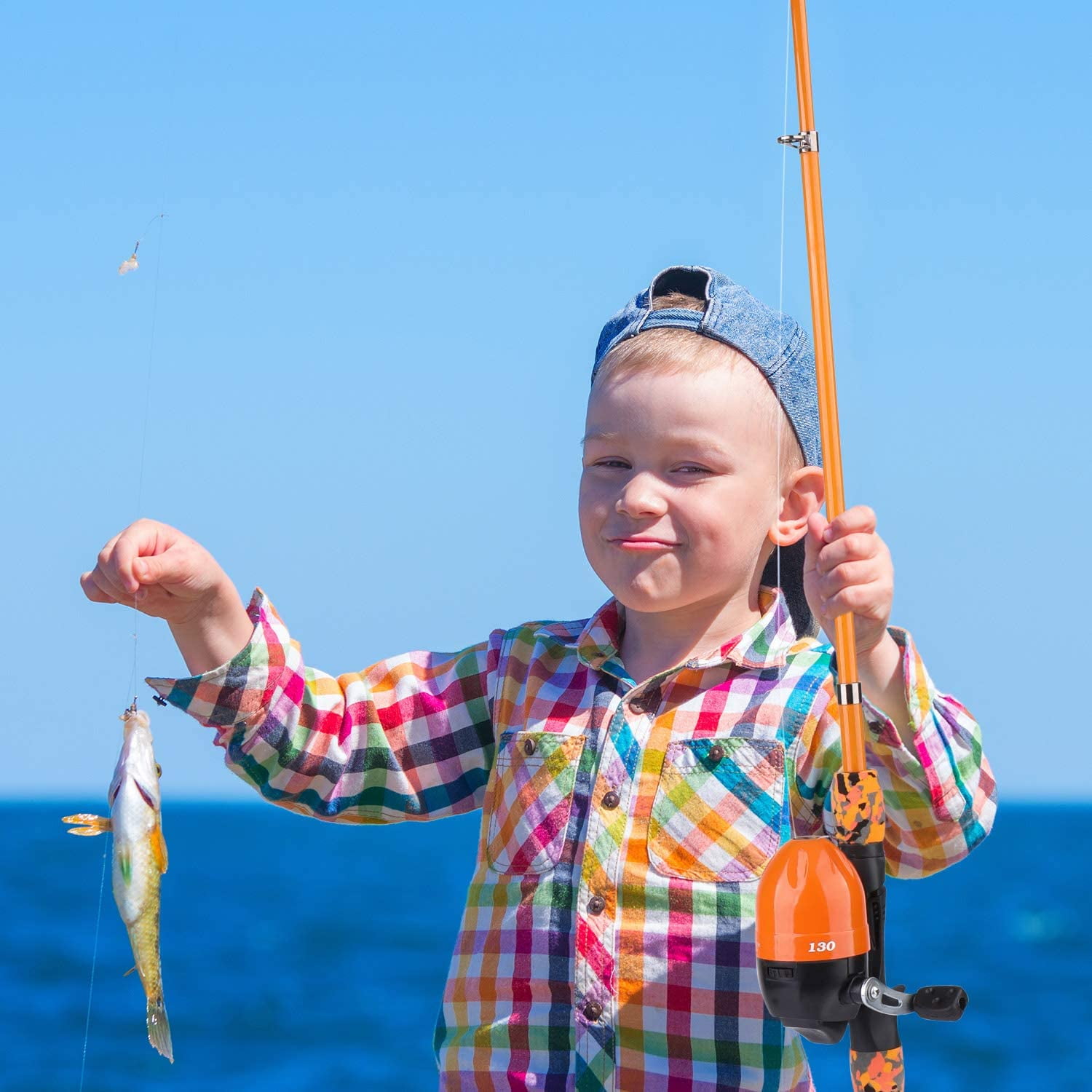 12,100+ Kids Fishing Pole Stock Photos, Pictures & Royalty-Free