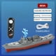 thumbnail image 4 of Control 2.4G Control Remoto Barco Barco Resistente Al Agua Simulación de Alta Velocidad Barco Modelo de Buque de Guerra Mini Battleship Toy para Niños Niños, 4 of 7