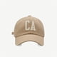 thumbnail image 4 of Gorra para el sol de béisbol de algodón con letras de CA para mujer, sombrero con Cierre trasero, ajustable, informal, para ir de compras, gorros de Hip Hop, 2023, 4 of 4