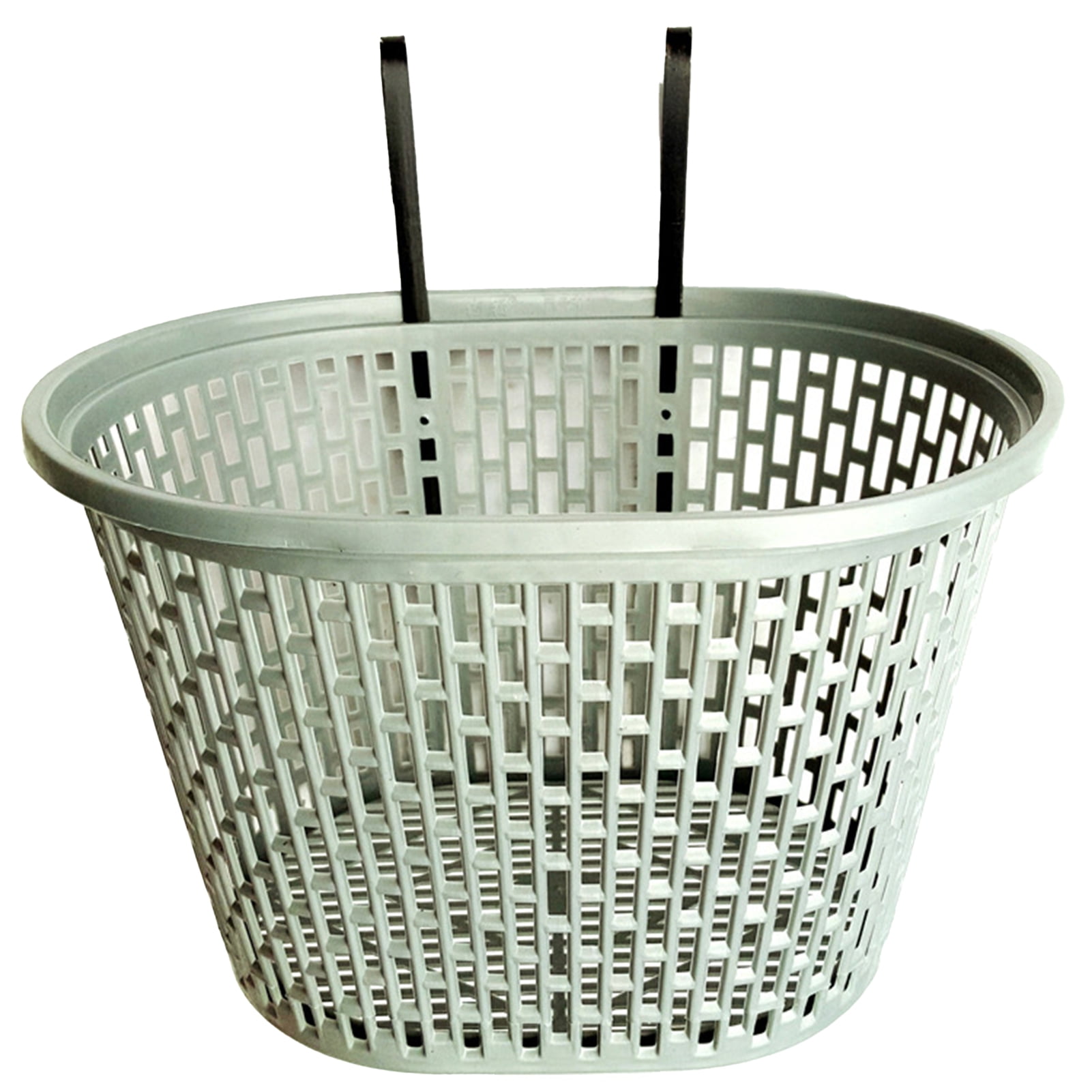 YIFAEUX Bicycle Basket Strong Large Capacity Hollowed-out Plastic Basket Multifunctional Item Storage Removable Folding Bike Organizer Front Basket Cycling Accessories