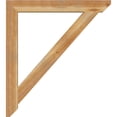 thumbnail image 3 of Ekena Millwork 4"W x 36"D x 40"H Traditional Slat Rough Sawn Bracket, Western Red Cedar, 3 of 4