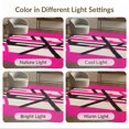 thumbnail image 7 of ODIKA Leopard Print Pink Zebra Stripe Patchwork Abstract Diagonal Geometric for Dining Room, Under Table, Office, Non-Slip Chair-Friendly Floor, 7 of 7