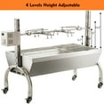 thumbnail image 5 of DEWOSEN 51" Rotisserie Grill Roaster 132LBS 50W Motor Outdoor Pig Rotisserie Outdoor BBQ, 5 of 7
