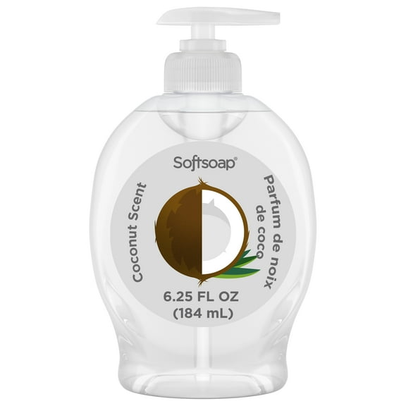 Softsoap Limited Edition Liquid Hand Soap, Coconut Scent, 6.25 fl oz Pump Bottle